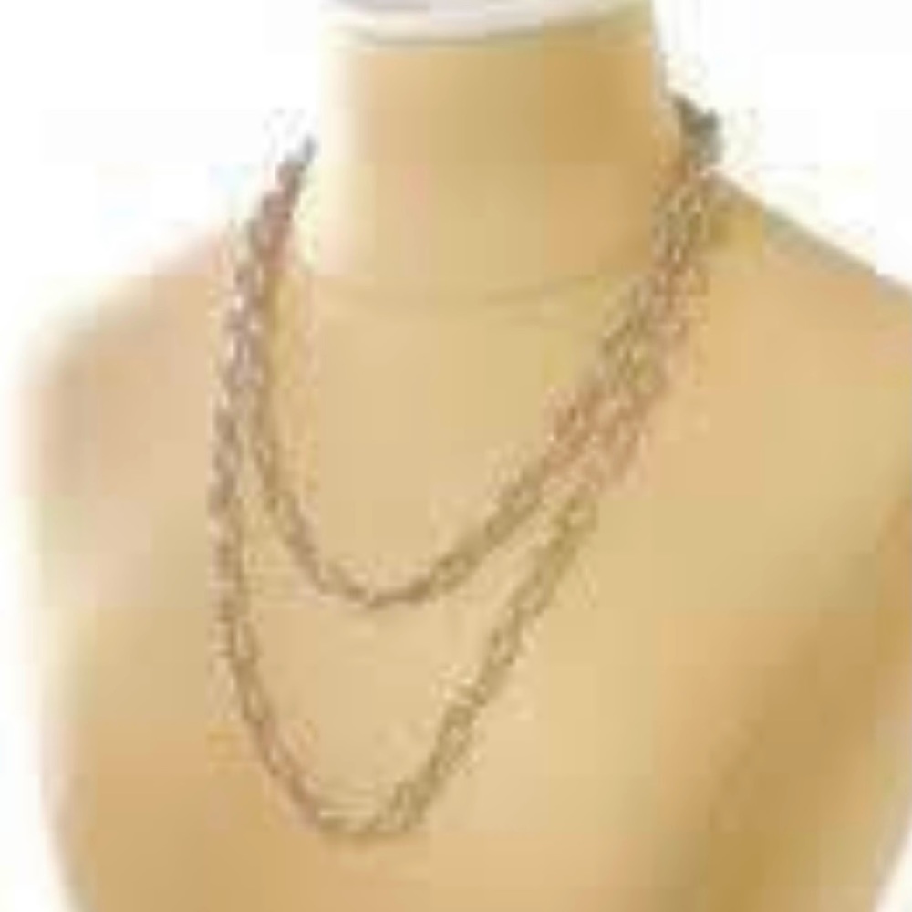Stella & Dot versatile silver chain